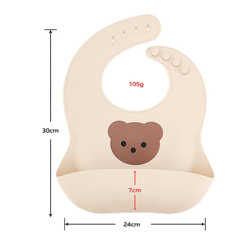 Baby Silicone Bibs