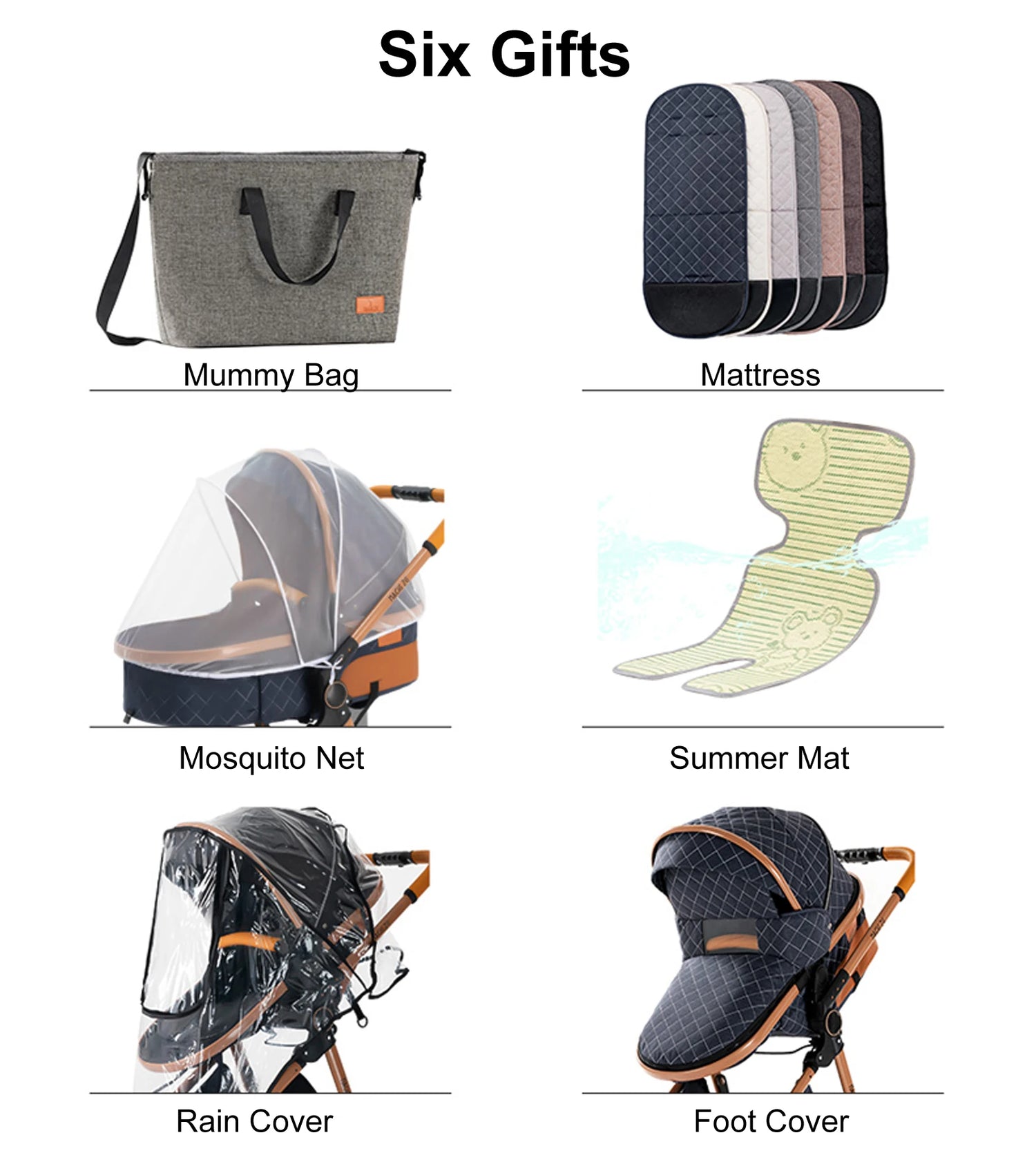 3 in 1 Baby Stroller